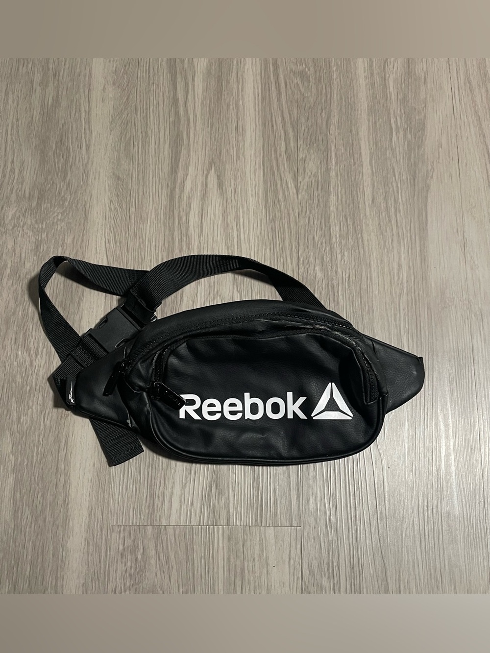 Reebok Black Logo Waist Pack